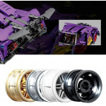 Kreatívna stavebnica – fialové auto 470 dielikov